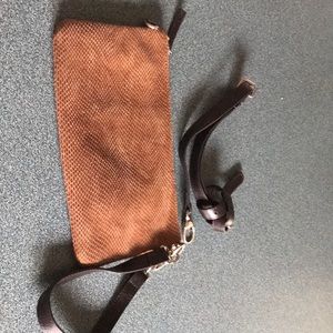 Daniel leather clutch